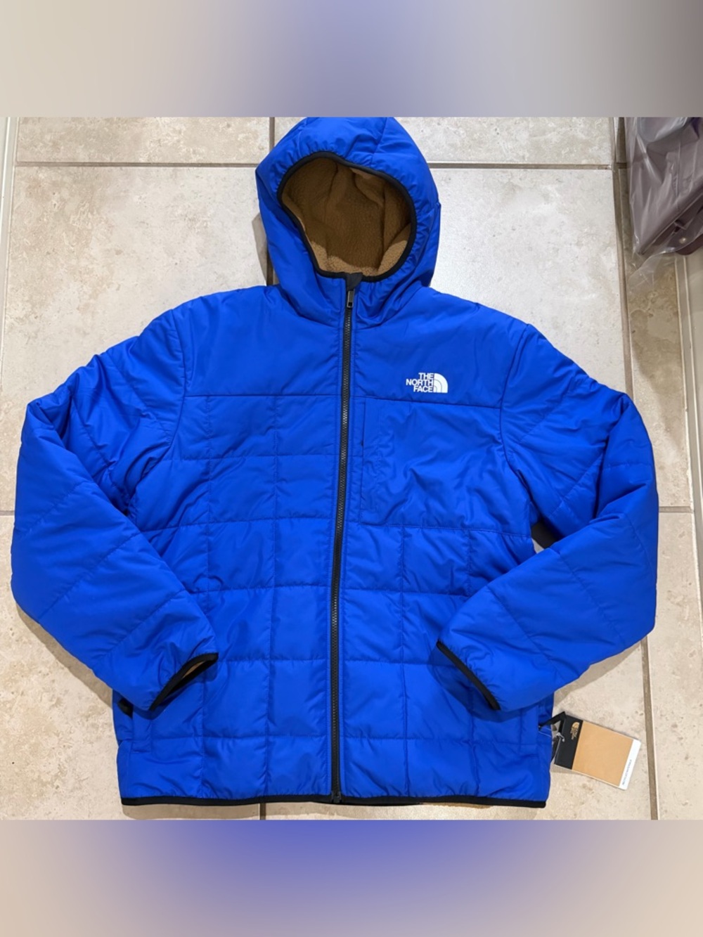 The North Face Boys' Reversible Shasta Full Zip Hooded Jacket